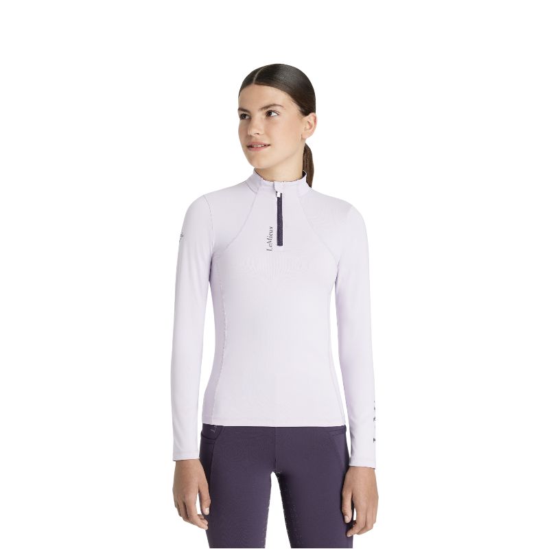 Lemieux - Baselayer Langarm Kinder Klassisch Young Rider lila 