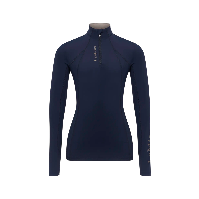 Lemieux - Baselayer Langarmshirt für Kinder Junior Young Rider Klassisch Marine 