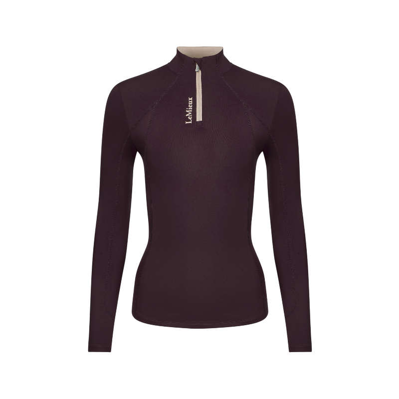 Lemieux - Baselayer lange mouwen dames Klassiek damson 