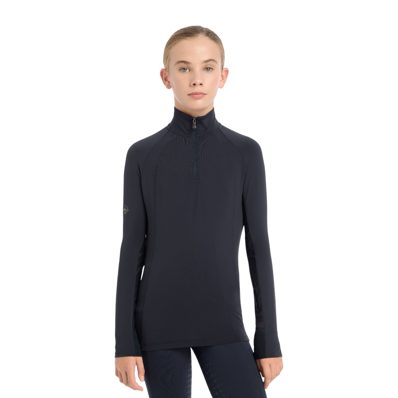 Lemieux - Baselayer Langarm Mädchen Young Rider Hope marine 