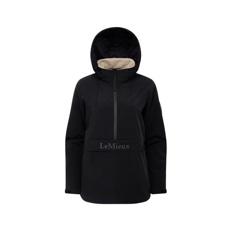 Lemieux - Women's half-zip waterproof jacket Phoebe black 