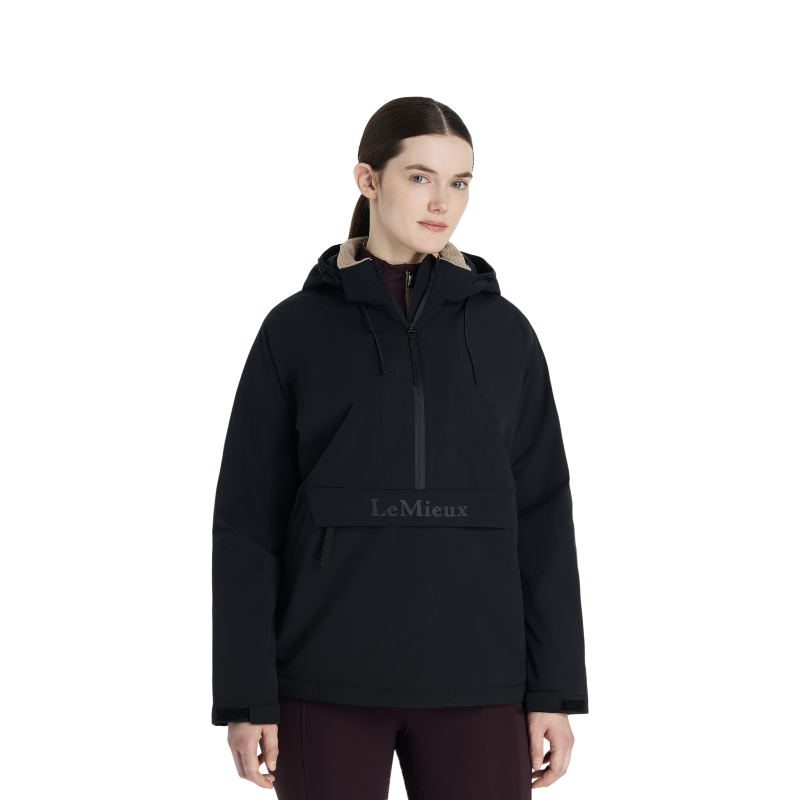 Lemieux - Women's half-zip waterproof jacket Phoebe black 