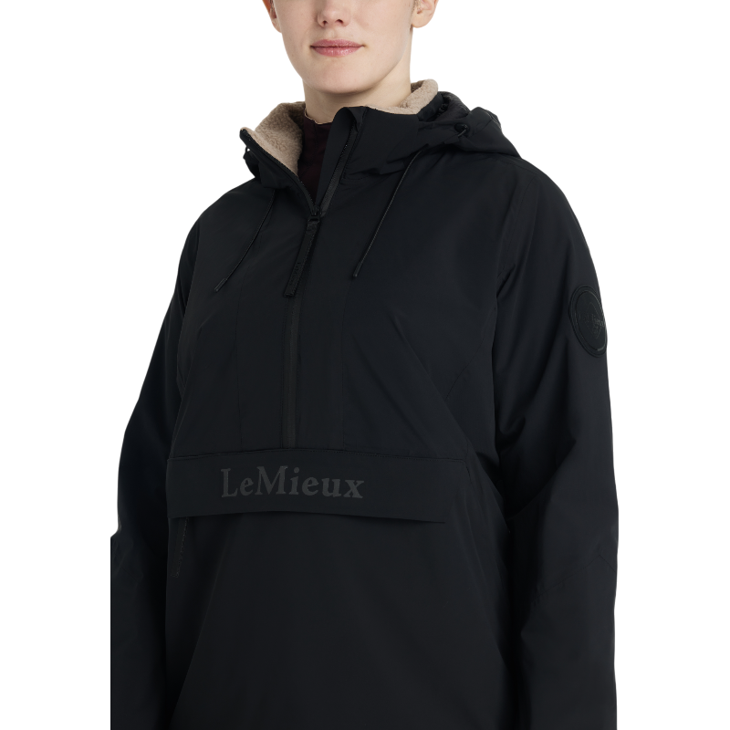 Lemieux - Women's half-zip waterproof jacket Phoebe black 