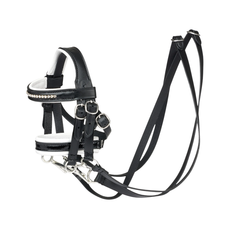 Lemieux - Bridle for black Toy Pony 