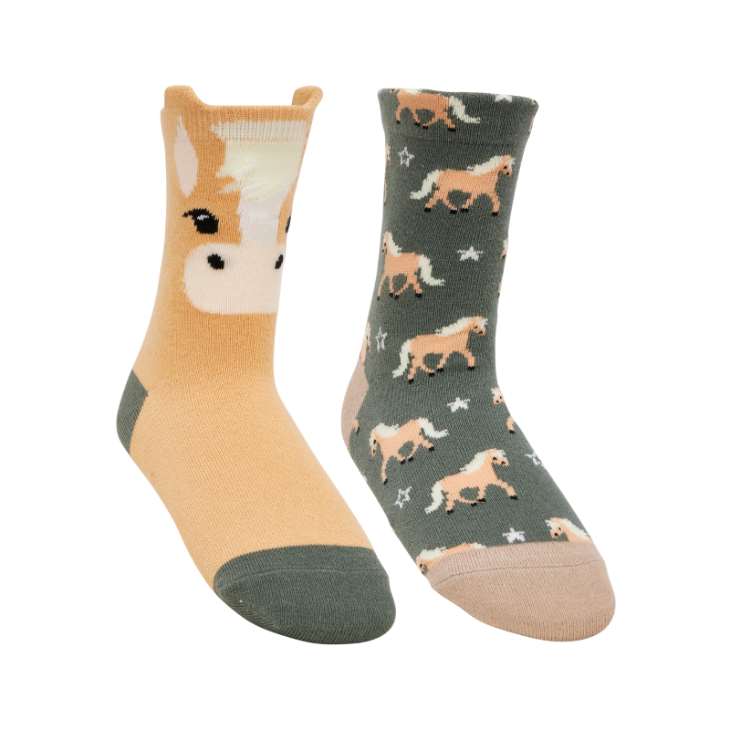 Lemieux - Mini Haflinger sokken rozemarijn (x2) 