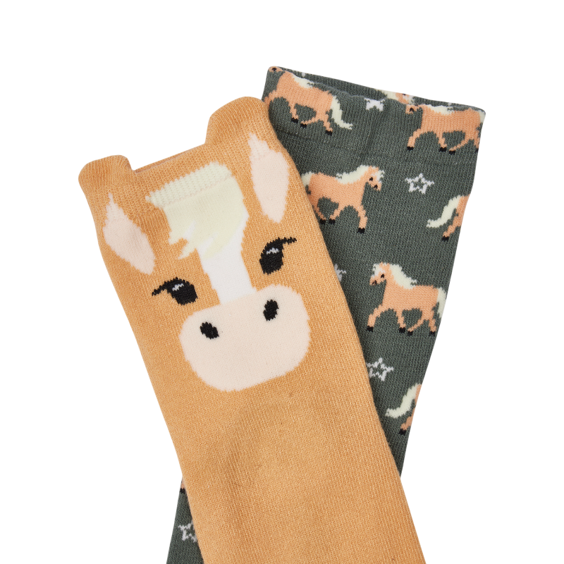 Lemieux - Mini Haflinger sokken rozemarijn (x2) 