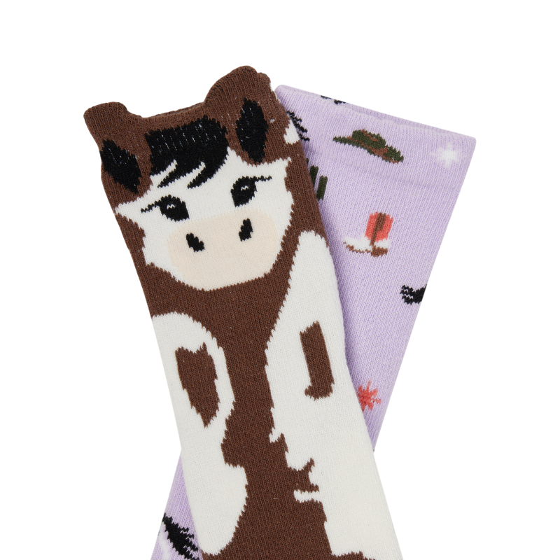 Lemieux - Mini Paint Pony lilafarbene Socken (x2) 
