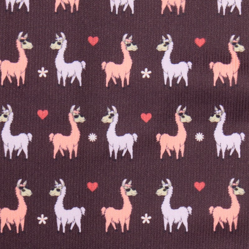Lemieux - Reitstrümpfe Footsie Llamas damson 