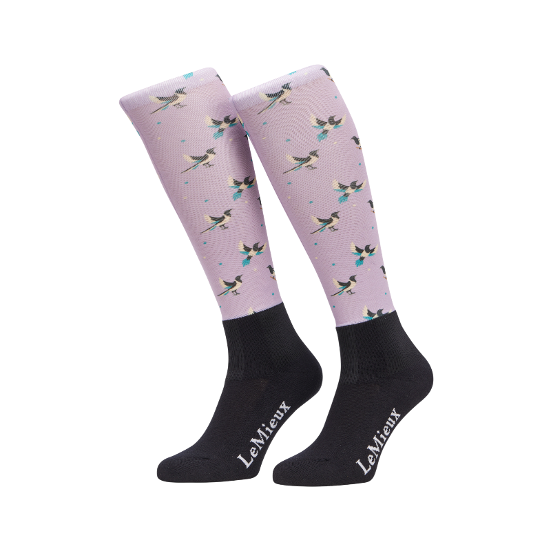 Lemieux - Chaussettes d'équitation Footsie lucky magpie