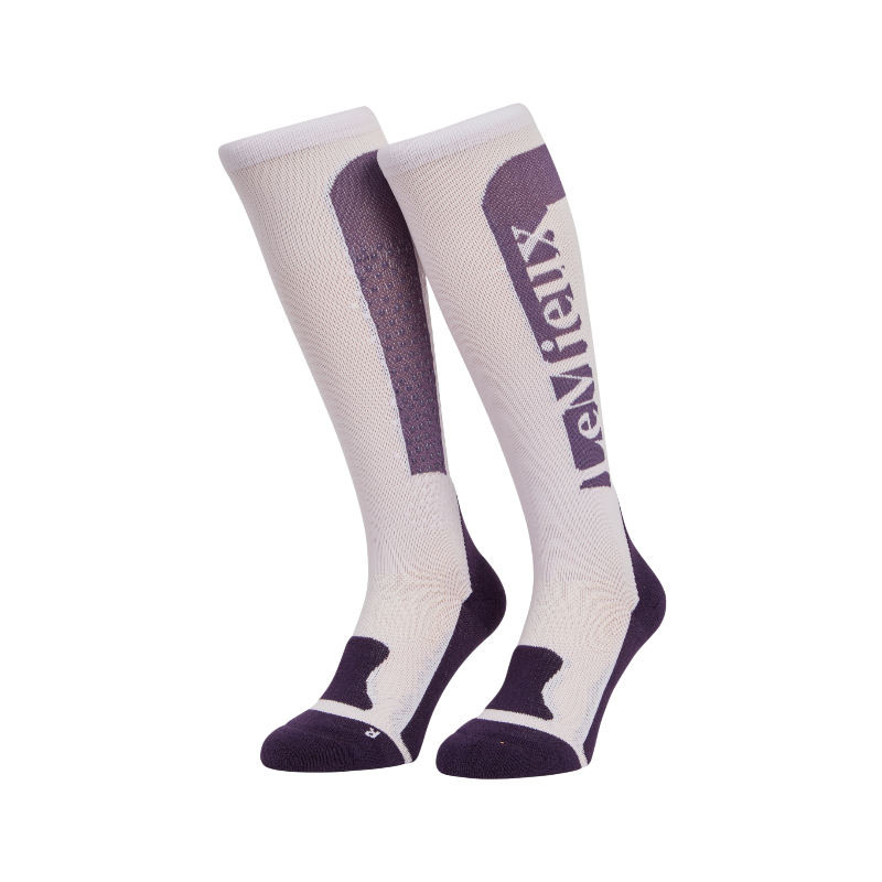 Lemieux - Chaussettes d'équitation en silicone lilac