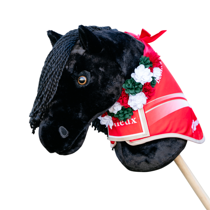 Lemieux - Bloemekrans voor Rode Hobby Horse 
