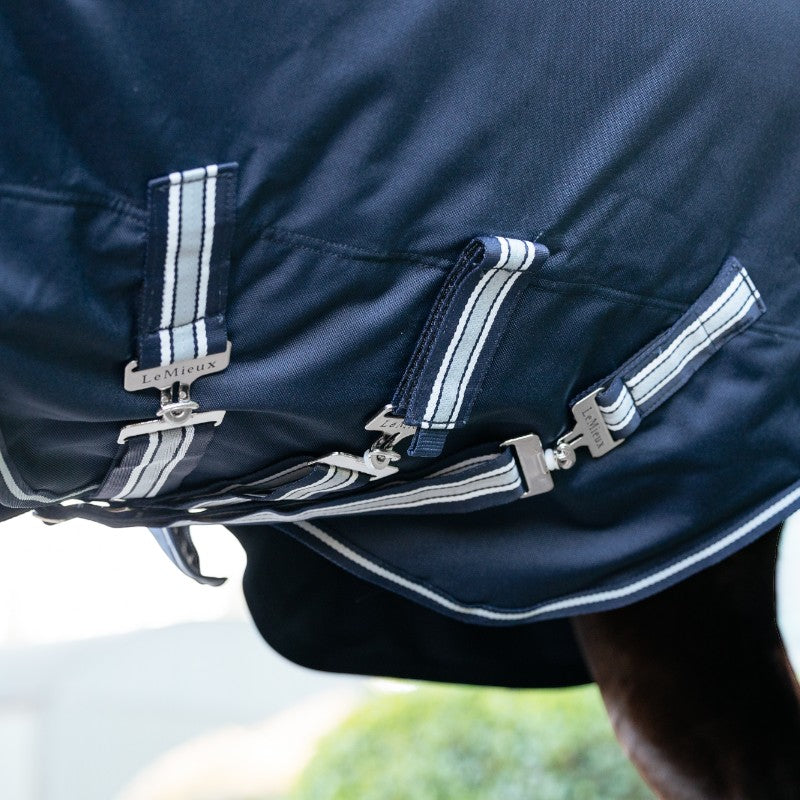 LeMieux - Couverture Arika Storm-Tek marine 100g | - Ohlala