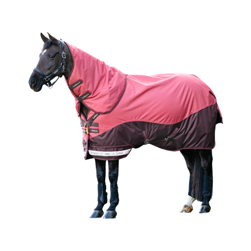 LeMieux - Couverture d’extérieur en ripstop Arika cranberry 200g | - Ohlala