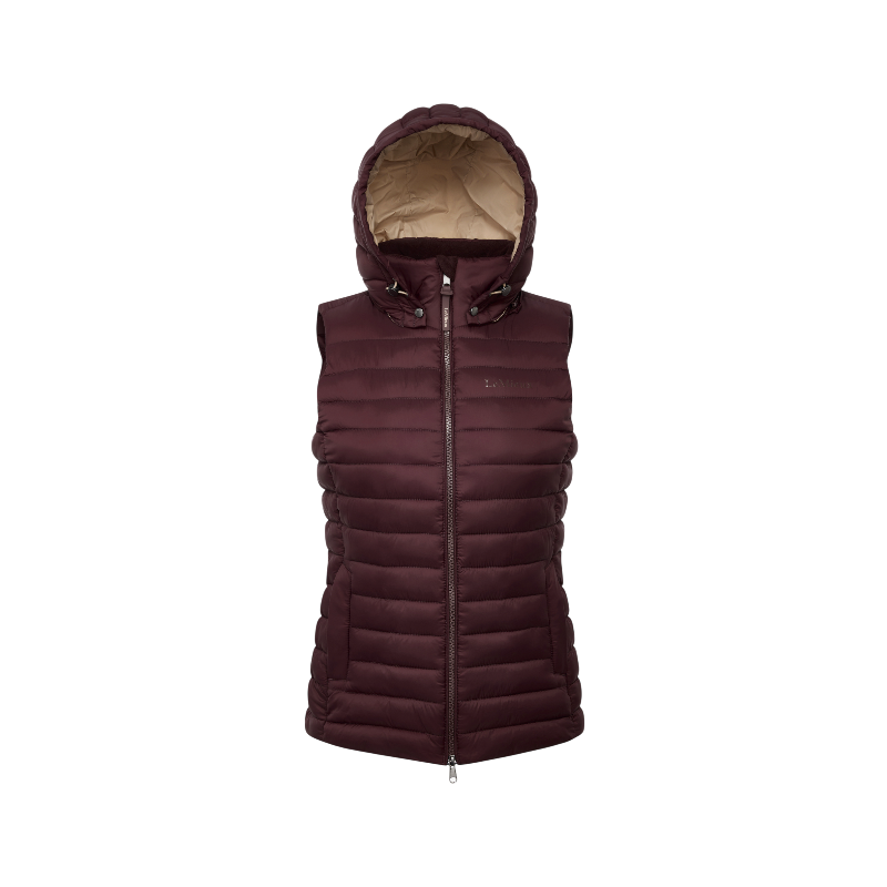 Lemieux - Dames zonder mouwen met capuchon Roze damson 