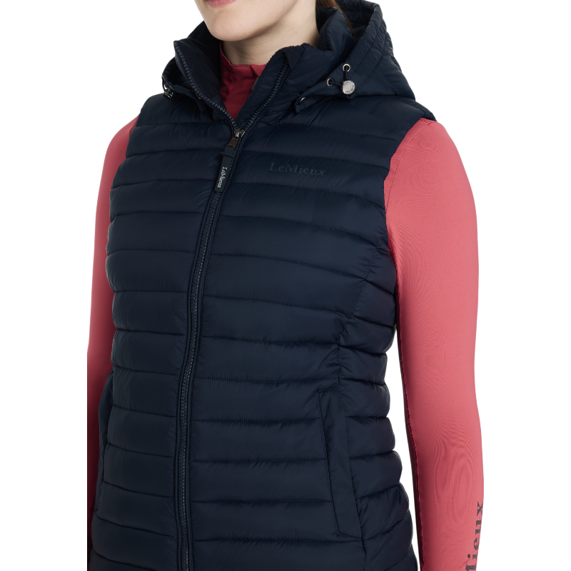 LeMieux - Dames zonder mouwen jas Roze marine 
