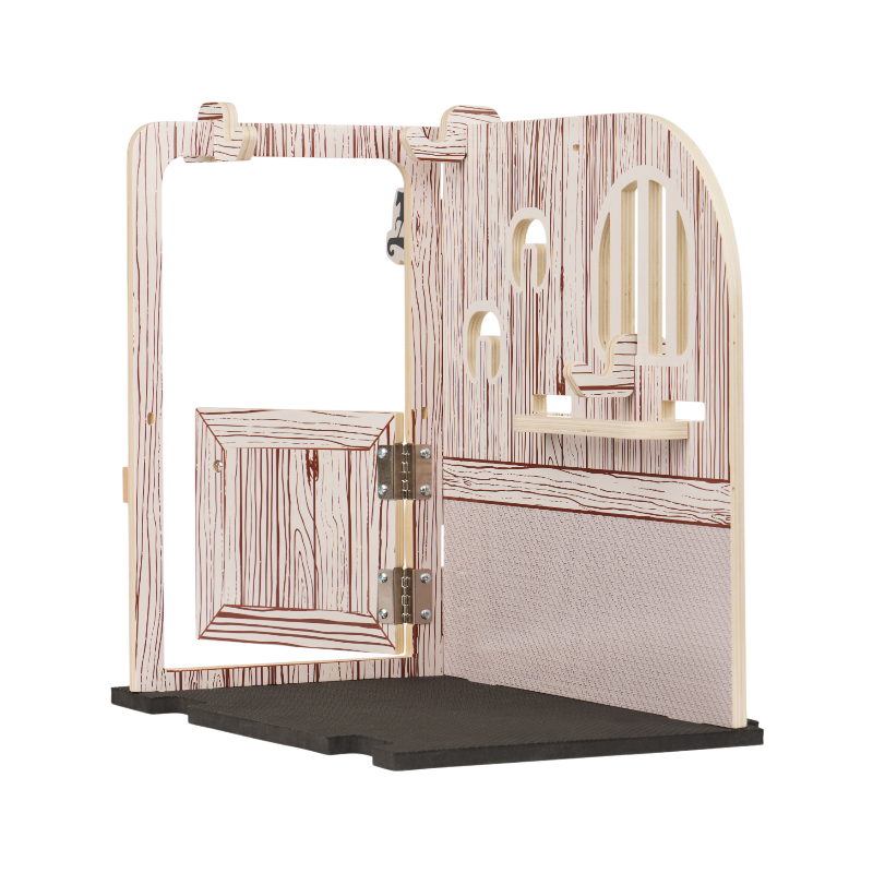 Lemieux - Ensemble d’écurie en bois pour Toy Pony | - Ohlala