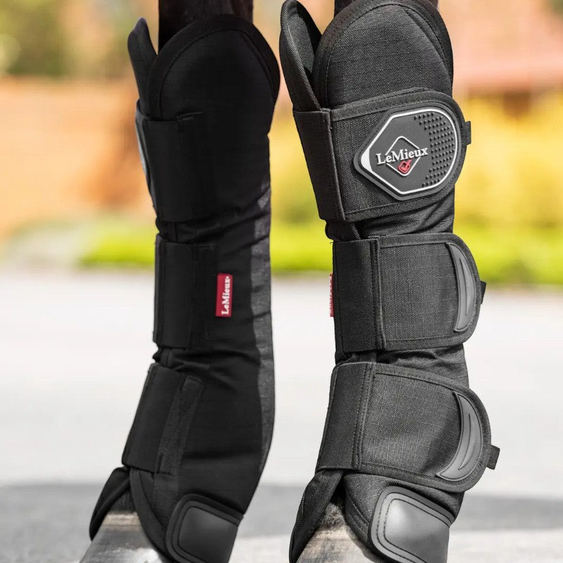 Lemieux - Guêtres de transport Travel Boots noir | - Ohlala