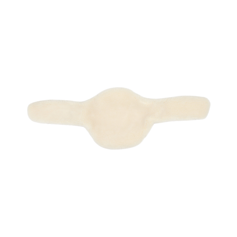 Lemieux - Housse de sangle à bavette longue Anatomic en laine mérinos+ naturel | - Ohlala