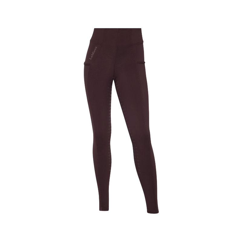 Lemieux - Legging d'équitation Pull-on fille Young Rider Orla damson