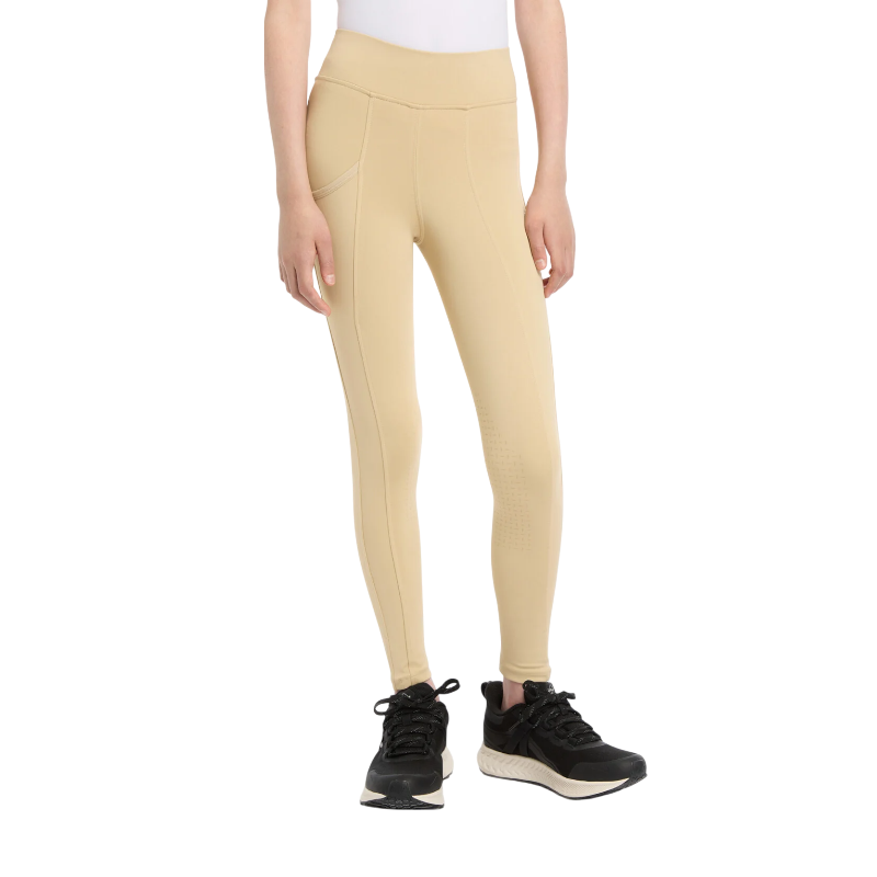 Lemieux - Mädchen Reitleggings Pull-on Junior Young Rider beige 