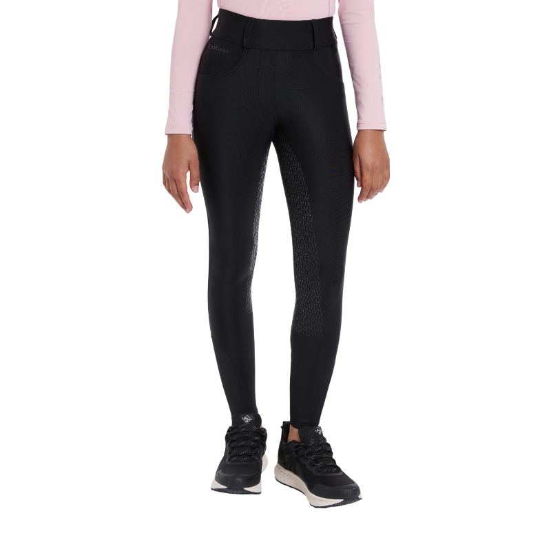 Lemieux - Mädchen Reitleggings Remi Young Rider schwarz 