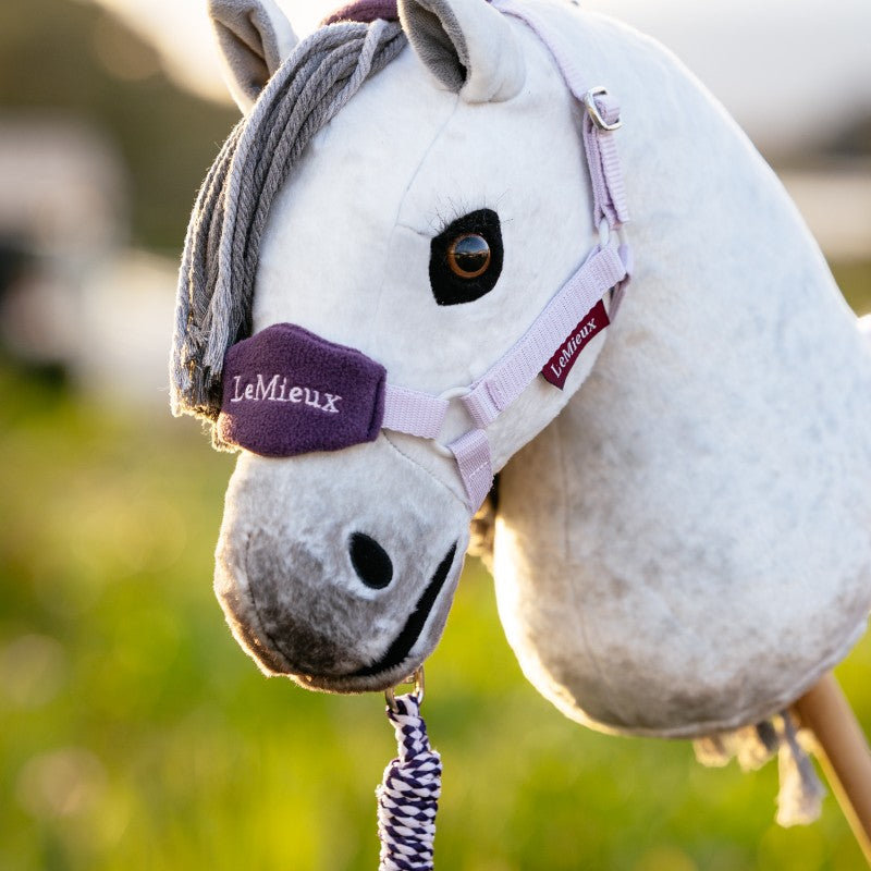 Lemieux - Lange en halster Vogue voor Hobby Horse lila 