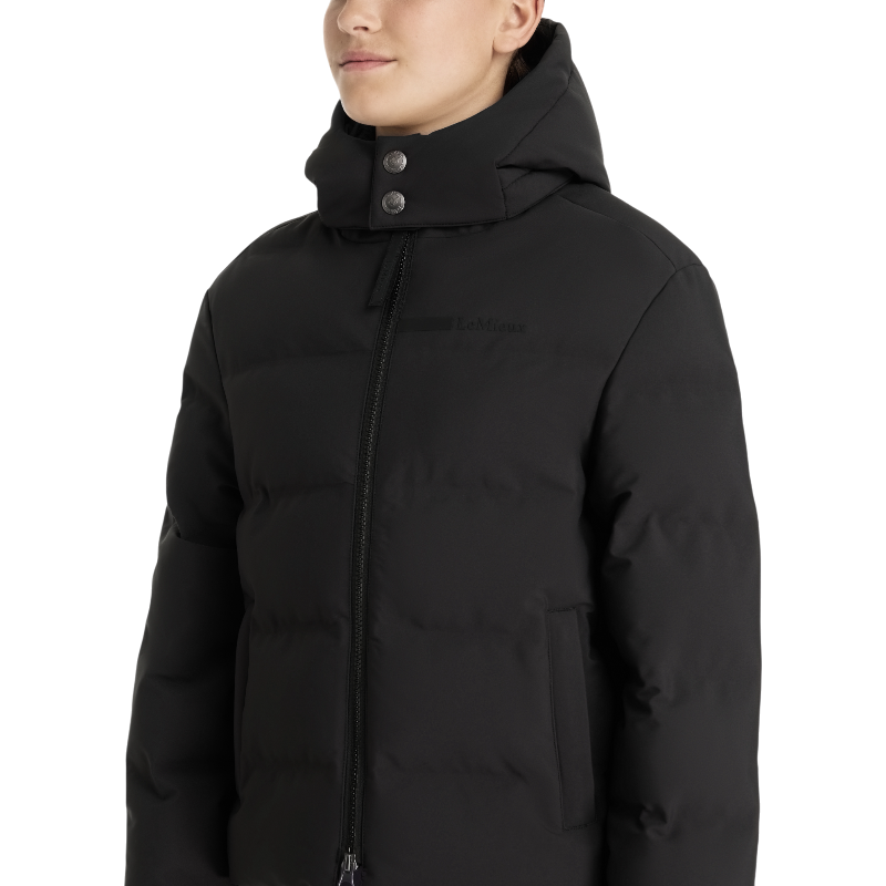 Lemieux - Kinder-Reitjacke wasserdicht Young Rider Daisy schwarz 