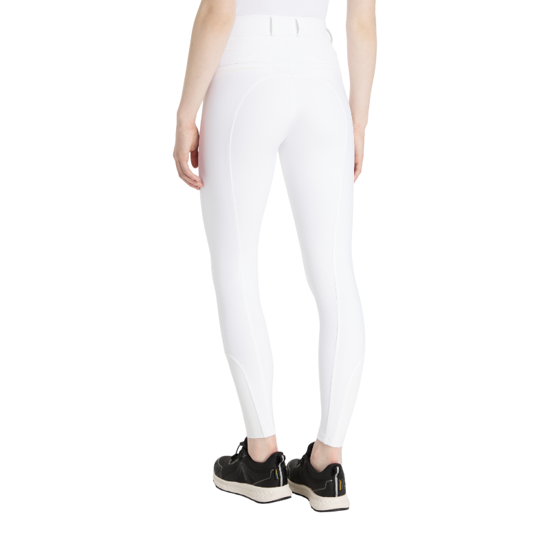 Lemieux - Women's riding pants with knee grip Isabelle white 