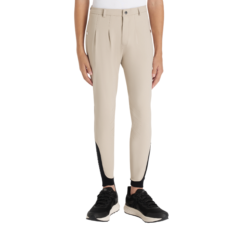 Lemieux - Beige classic riding pants for boys Young Rider 