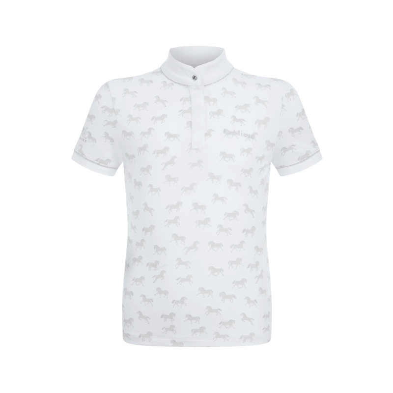 Lemieux - Polo für Mädchen Mini Bella weiß 