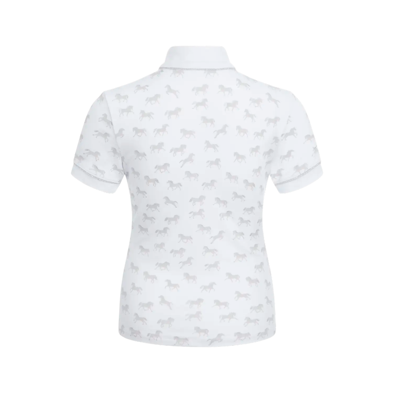 Lemieux - Polo für Mädchen Mini Bella weiß 