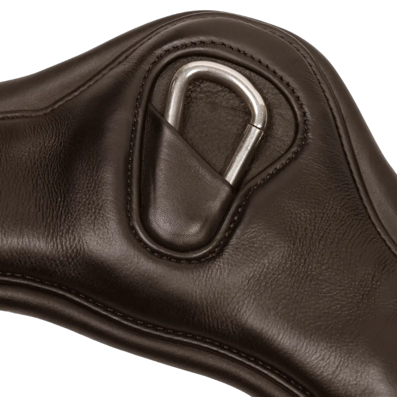 Lemieux - Sangle courte anatomique Gel-Tek marron
