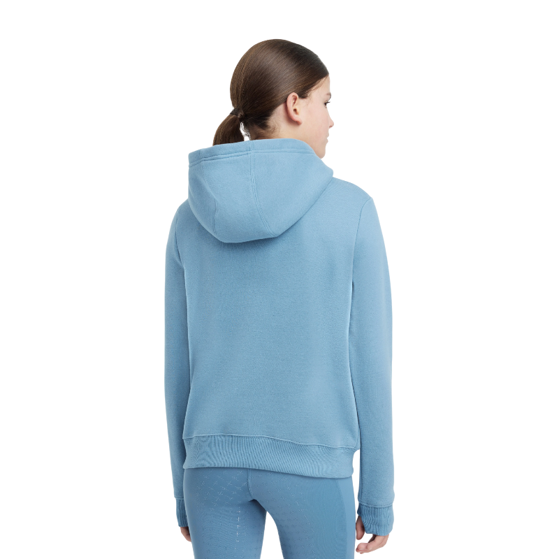 Lemieux - Sweat à capuche enfant Classique Junior Young Rider Ice blue | - Ohlala
