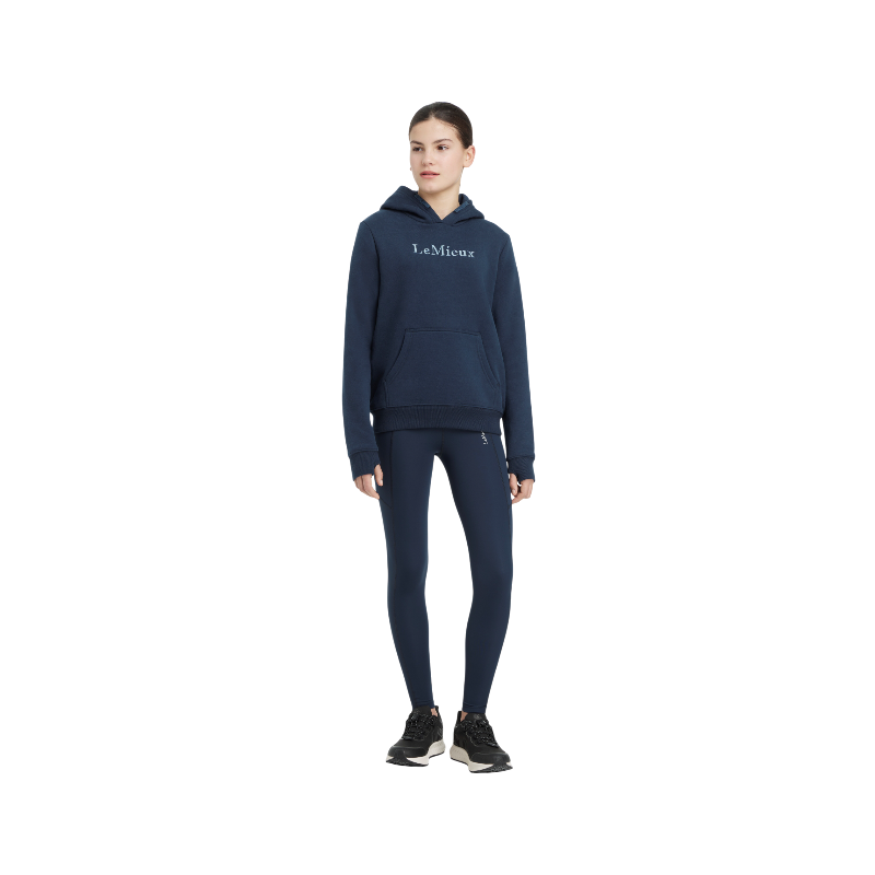 Lemieux - Sweat à capuche enfant Classique Junior Young Rider marine | - Ohlala