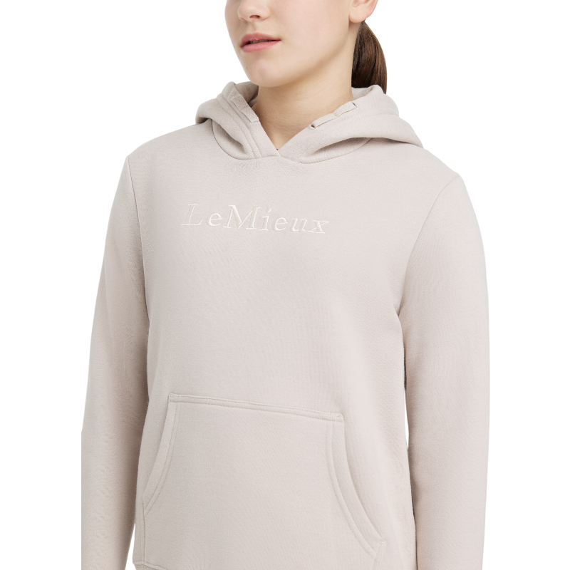 Lemieux - Sweat à capuche enfant Classique Junior Young Rider stone | - Ohlala