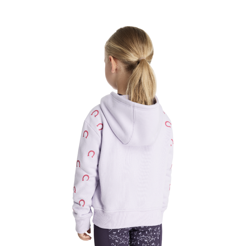 Lemieux - Sweat à capuche enfant Mini Romi lilac