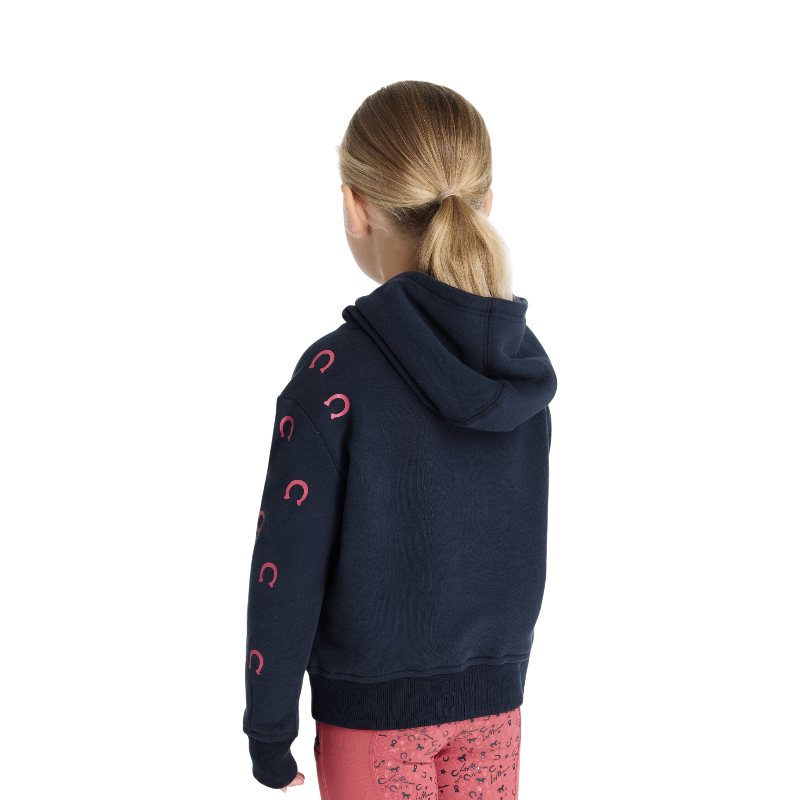 Lemieux - Sweat à capuche enfant Mini Romi marine