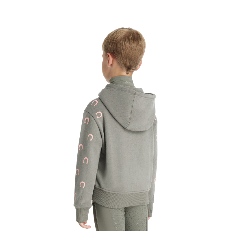 Lemieux - Sweat à capuche enfant Mini Romi rosemary