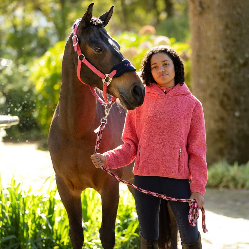 Lemieux - Sweat à capuche enfant Young Rider Avalon cranberry