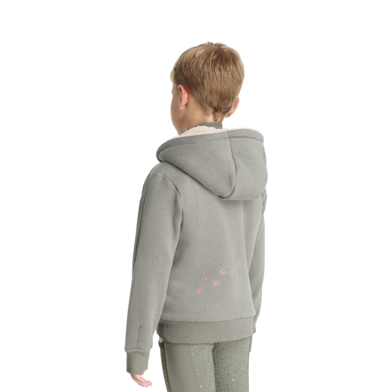 Lemieux - Sweat à capuche zippé enfant Poney Mini Charlie rosemary