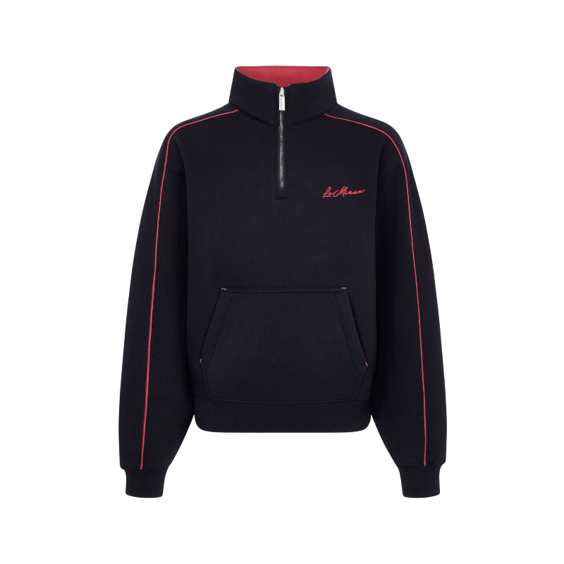 Lemieux - Children's zip-up sweatshirt Young Rider Kate navy/cranberry 