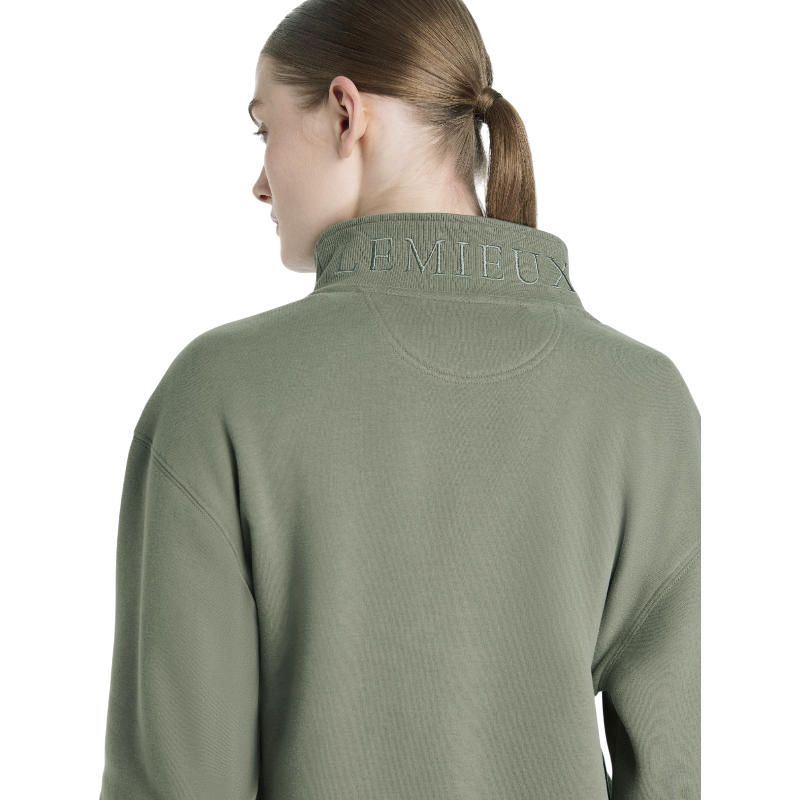 Lemieux - Women's zip-up sweatshirt Keira rosemary 