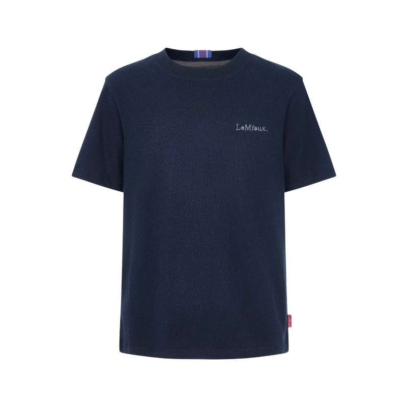 Lemieux - Junior Young Rider navy boy T-shirt 