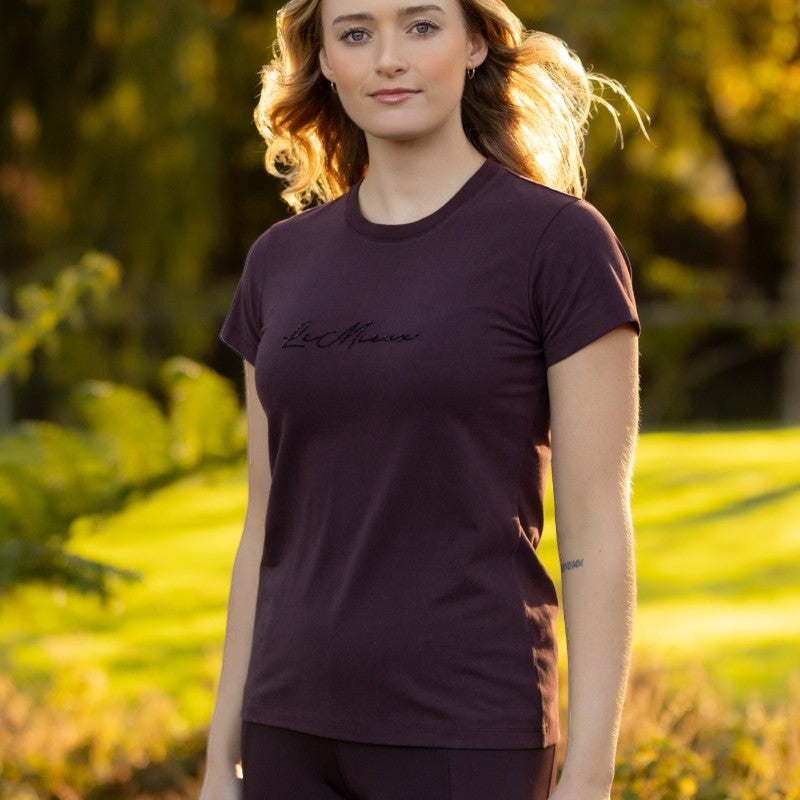 Lemieux - Women's Classic Short Sleeve T-shirt damson 