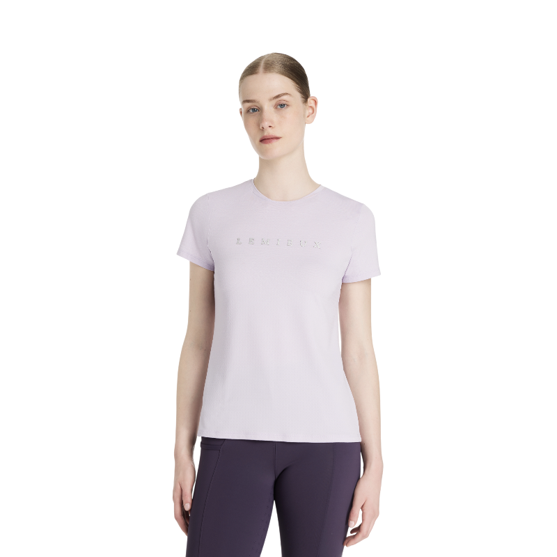 Lemieux - T-Shirt mit kurzen Ärmeln für Damen Sport lila 