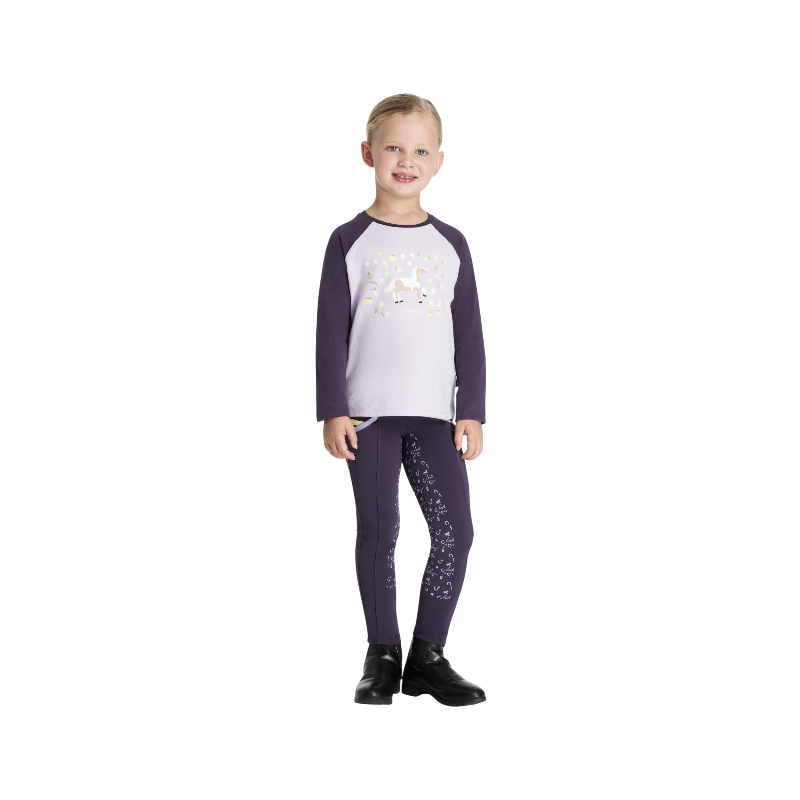 Lemieux - T-shirt manches longues enfant Lemon Mini Jamie lilac
