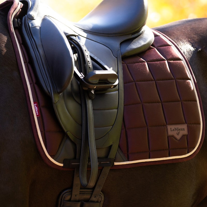 Lemieux - Tapis de dressage Square Loire Classic damson