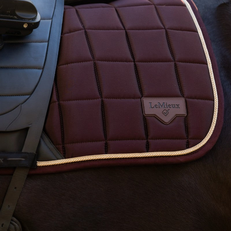 Lemieux - Tapis de dressage Square Loire Classic damson