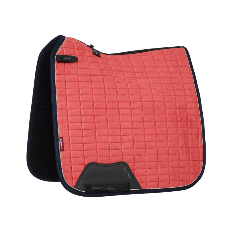 Lemieux - Tapis de dressage Square en suédine cranberry