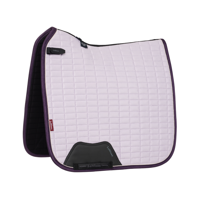 Lemieux - Tapis de dressage Square en suédine lilac